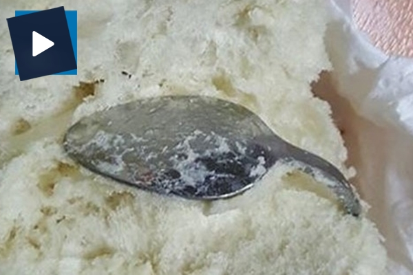 Ekmekten çay kaşığı çıktı, sosyal medya yıkıldı