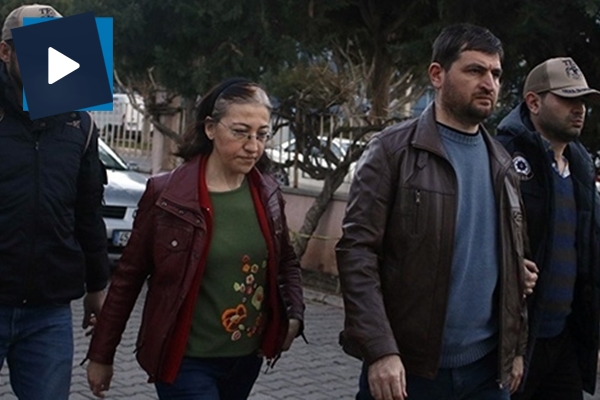 Antalya'da FETÖ firarisi eski hakim ve savcı eşi vitrin arkasında yakalandı