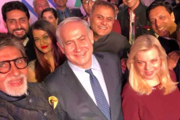 Netanyahu'nun Bollywood turuna Khan'lar katılmadı...
