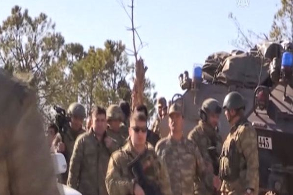 Teröristlerin 300 metrelik tüneli görüntülendi