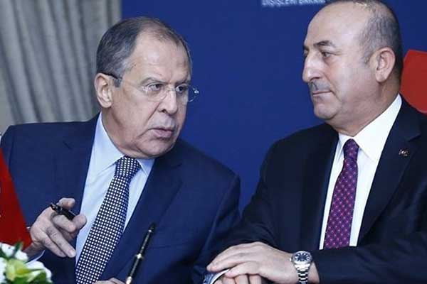 Dışişleri Bakanı Mevlüt Çavuşoğlu, Rus mevkidaşı Lavrov'la görüştü!
