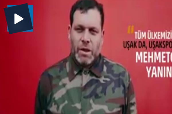 Uşakspor'dan Mehmetçik'e destek mesajı