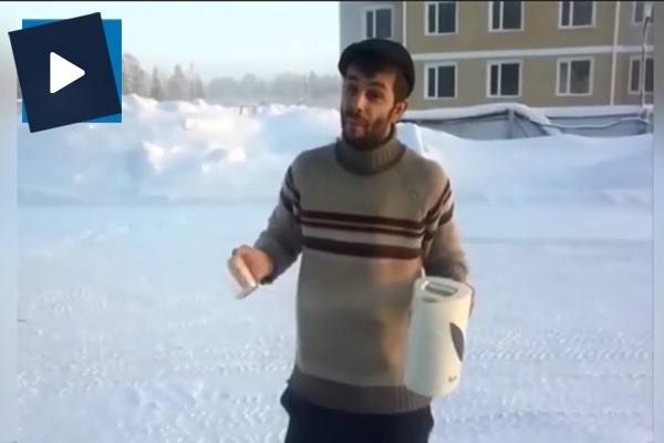 -48 derecede kaynar su deneyi