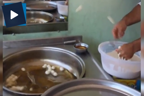 Adanalı lokma ustasından inanılmaz hız