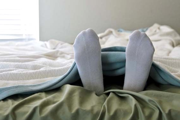 Sakın çorapla uyumayın!