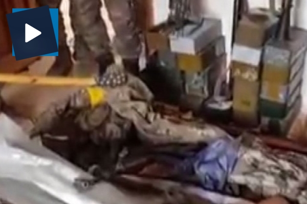 PYD’den temizlenen köydeki cephanelik şaşırttı