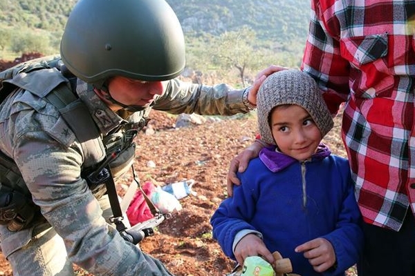 'Biz Türk askerinden memnunuz'