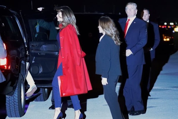 First lady ile Trump arasında soğuk rüzgarlar