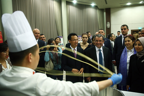 Ankara'da Çin Yemekleri Haftası açılışı gerçekleşti