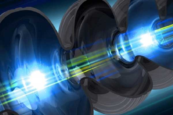 Işık elektron parçacıklarını yavaşlatıyor