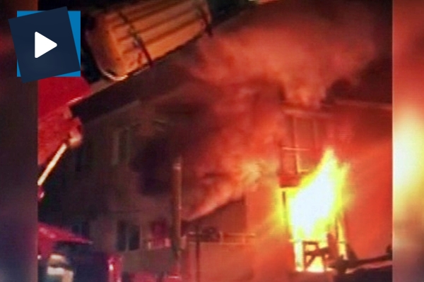 Pendik’te korkutan yangın: Aile son anda kurtarıldı