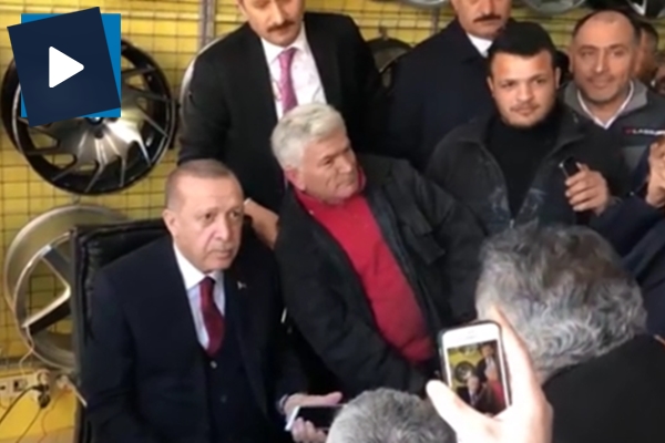 'Bizi de Afrin'e götür' diyen esnafa Erdoğan'dan cevap