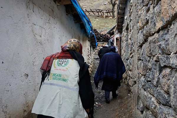 Şırnak'ta İHH'den 800 aileye yardım