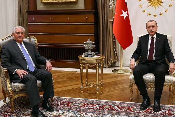 Erdoğan-Tillerson görüşmesi sonrası iki açıklama