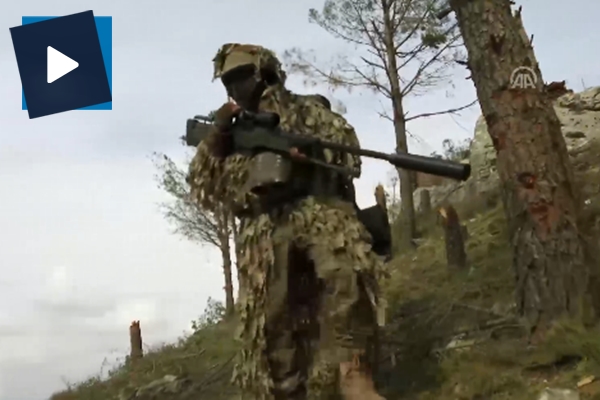 TSK'nın keskin nişancıları Afrin'de