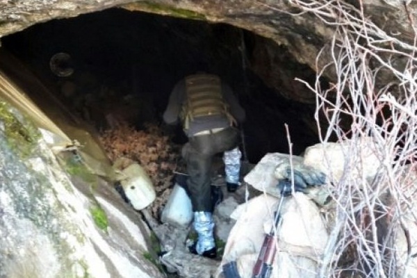 TSK'dan 8 katlı sığınağa operasyon