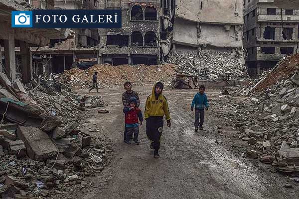 Esed rejiminin harabeye çevirdiği şehir: Doğu Guta