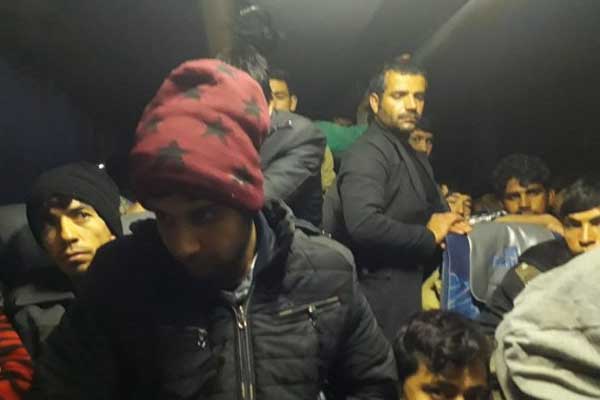 Erzurum'da 367 kaçak göçmen yakalandı