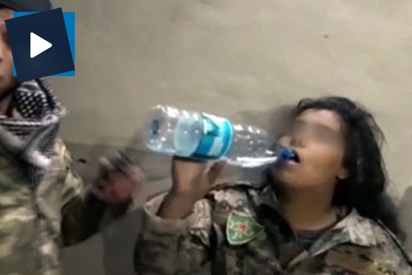 ÖSO’dan kadın teröriste insanlık dersi