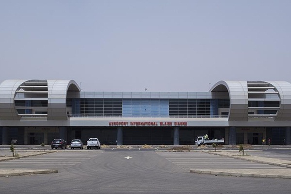 Türk firmaların inşa ettiği havalimanına yoğun ilgi