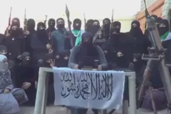 Doğu Guta'da Şehit Anneleri Alayı kuruldu