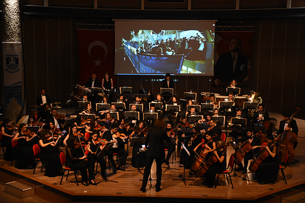 Bodrum'da 'Sinemanın icadı film müzikleri konseri' düzenlendi