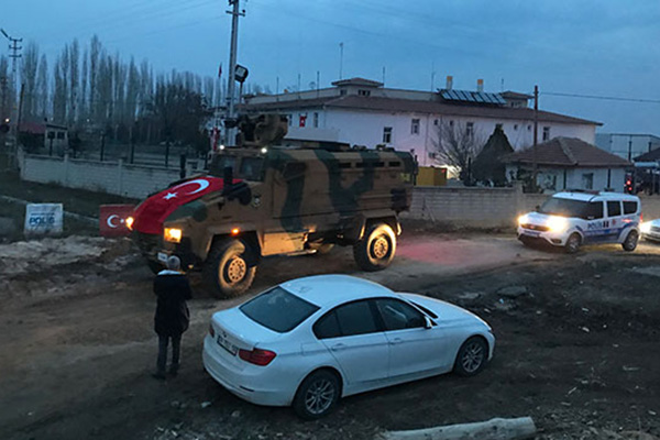 PÖH'ler Iğdır’dan Afrin’e uğurlandı