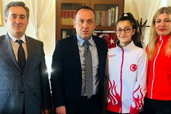 Ceyda Şafak Mudanya’nın gururu oldu