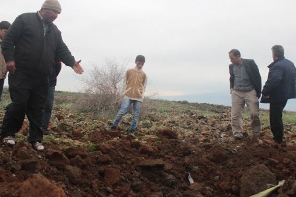 Kırıkhan'da 3 noktaya 5 roket düştü