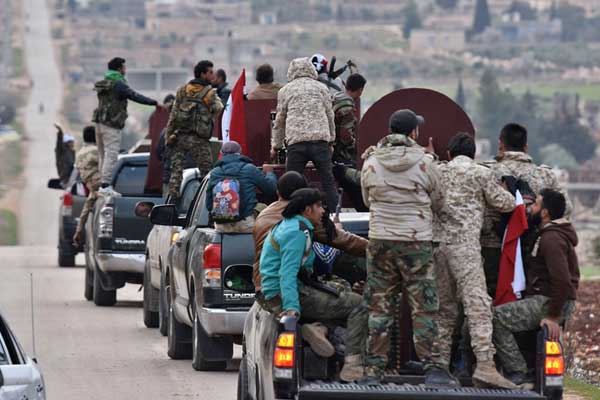 Reuters: SANA duyurdu, Esed destekçisi yeni milis güçler Afrin'de