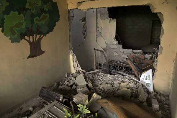 Esed rejimi, Doğu Guta'da yetimhaneye saldırdı