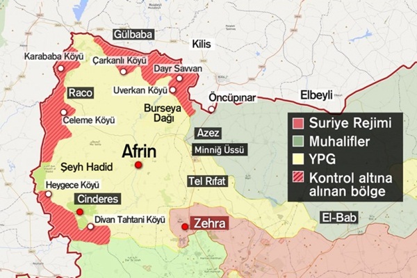 'YPG Tel Rifat'ın kontrolünü Esed'e bırakıyor' iddiası