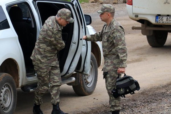 Kara Kuvvetleri Kurmay Başkanı, Hatay'da