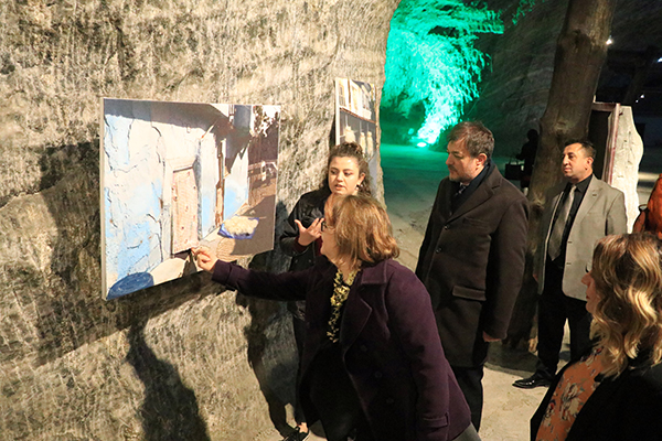 Çankırı'da yerin 150 metre altında sergi