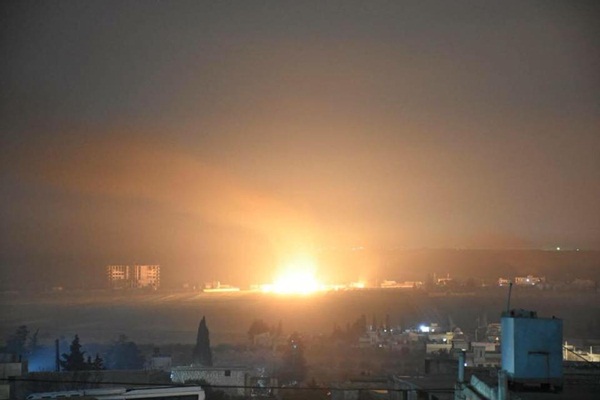 TSK, Afrin'e girmeye çalışan terör konvoyunu vurdu