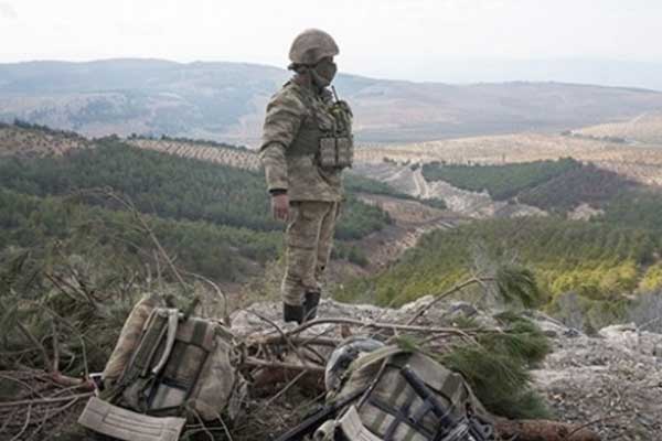 Afrin'de öldürülen terörist sayısı 1873 oldu