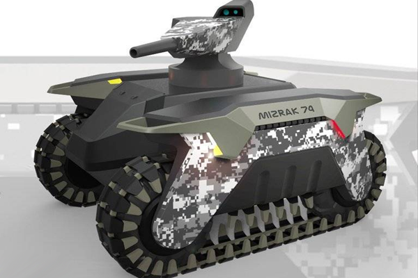 TSK'nın yeni silahı: İnsansız tank!