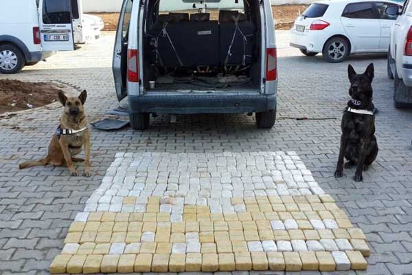 Van’da 155 kilo eroin ele geçirildi