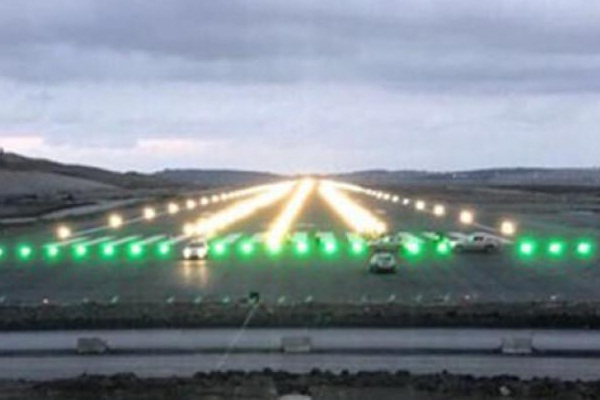 Işıkları ilk kez yandı