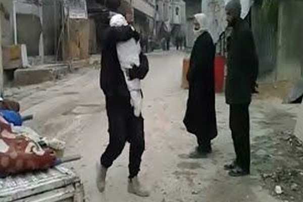 Doğu Guta felaketinin sembolü oldu