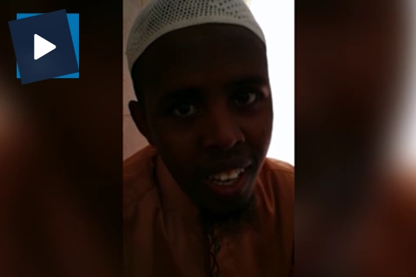 Somalili öğrenciden Cumhurbaşkanı Erdoğan ve Afrin'deki askerlerimize dua