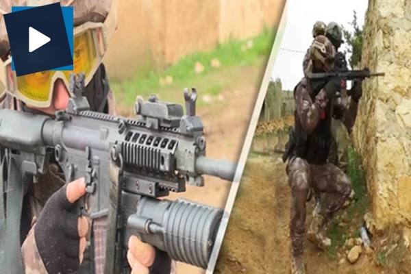 JÖH ve PÖH bir arada Afrin'e girdi