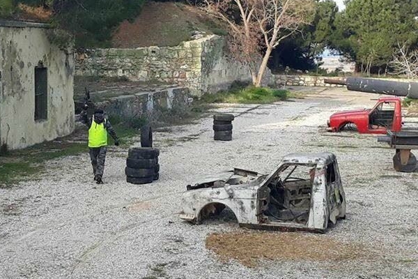 II. Abdülhamid'den kalan tabyayı oyun alanına çevirdiler