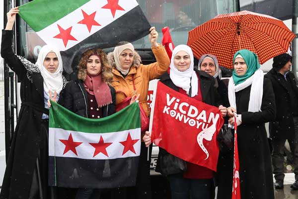 'Vicdan Konvoyu' yola çıktı