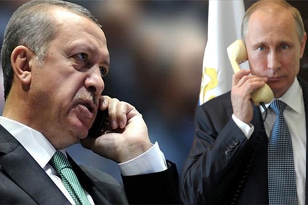 Cumhurbaşkanı Erdoğan, Putin'le görüştü