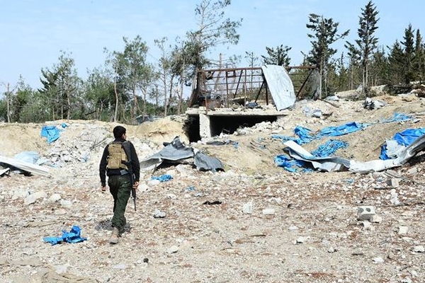 Bafilun Dağı'ndaki terör kampı görüntülendi
