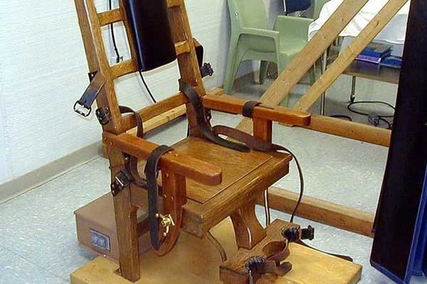 Güney Carolina eyaletinde elektrikli sandalyeyle infaza onay