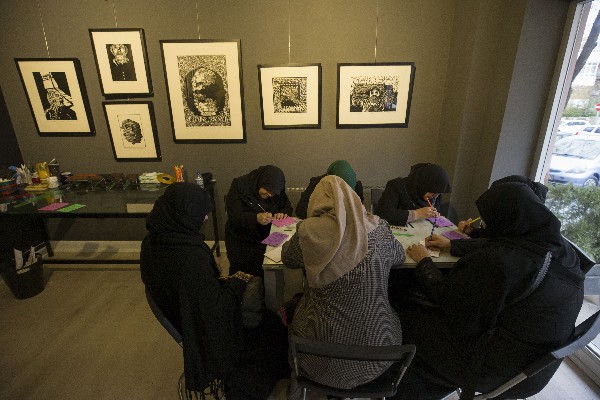 Suriyeli sığınmacı kadınlara özel etkinlik düzenlendi