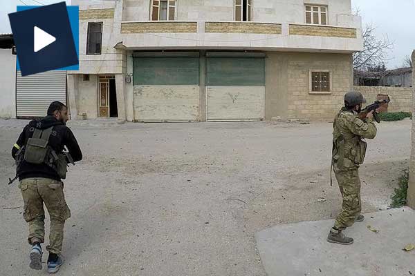 Cinderes'te teröristlerle sıcak çatışma anları görüntülendi