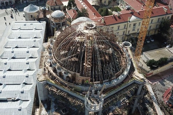 Taksim Camisinin yüzde 80'i tamamlandı